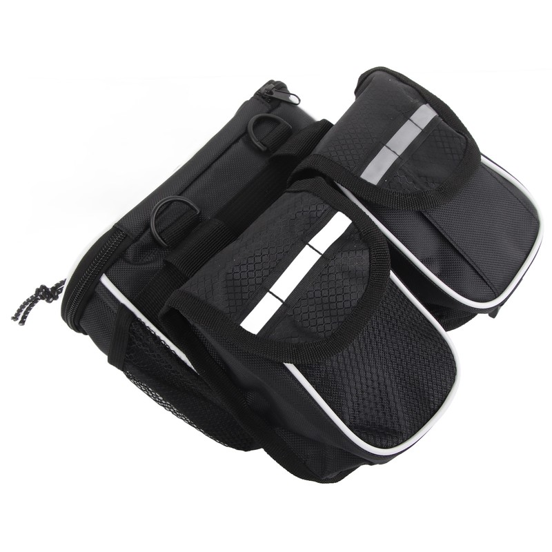 Waterproof Bicycle Front Top Tube Bag Bike Frame Storage Pouch