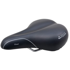 Velo 116878 VL-6104E Voam Bicycle Saddle for Boam City/Electric Assist Bicycles, Black