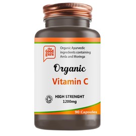 Vitamin C 1200mg | 90 Capsules High Strength Vitamin-C Capsule | Amla and Moringa | Digestive Support, Skin, Face Health and Antioxidant Powerhouse