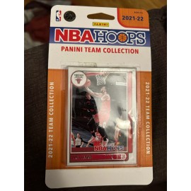 Chicago Bulls 2021 2022 Hoops Team Set Levine Lonzo Ayo Dosunmu Rookie Card #240