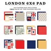 London 6x6 Paper Pad