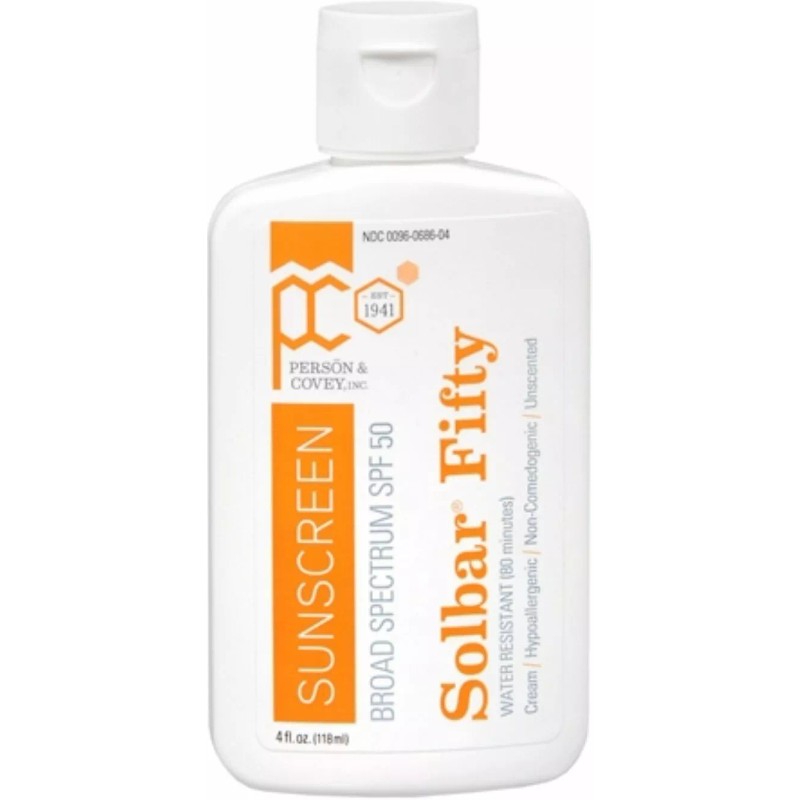 ON CONTAINER SOLBAR FIFTY SUNSCREEN SPF50 4OZ x 2