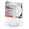 Commercial Electric 5/6 in White Integrated LED Energy Star Color