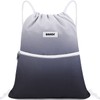 WANDF Gym Bag, Knapsack, Sports Bag, Waterproof, Large Capacity, Drawstring