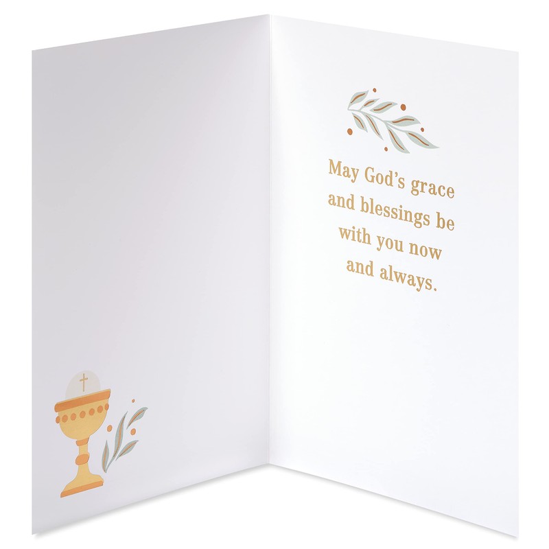 American Greetings First Communion Card (Grace and Blessings)