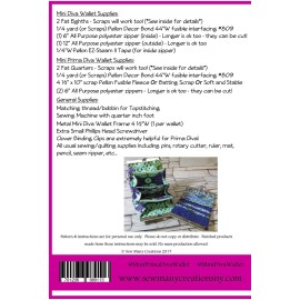 Sew Many Creations Mini Divas Mini Diva & Mini Prima Diva by Sew Many Creations (Pattern Only)
