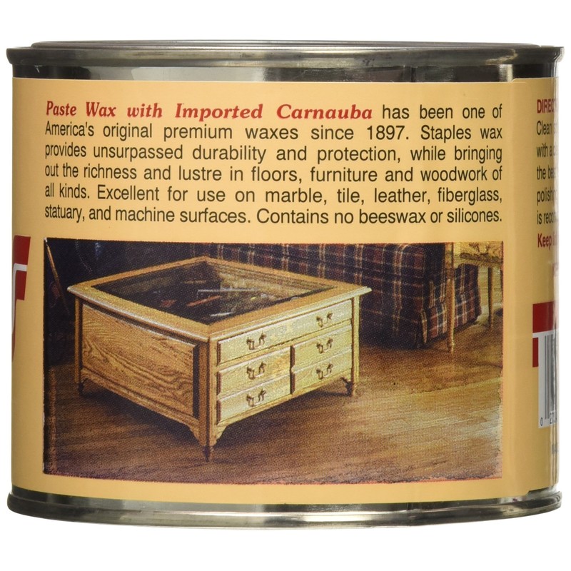 Staples 211 Carnauba Paste Wax, 1-Pound, Clear