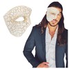Luxury Mask Phantom Of The Opera One Eyed Masquerade Mask,One