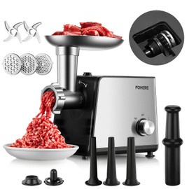 FOHERE Electric Meat Grinder for Home Use 3200W Max Heavy duty