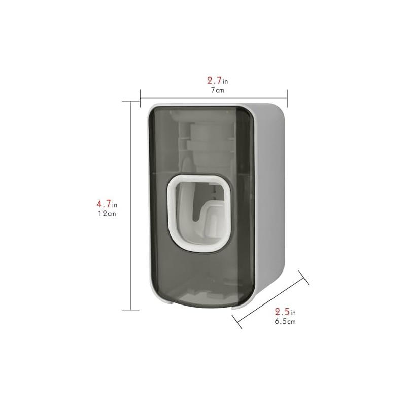 Toketa 2 Slot Porta Cepillo de Dientes para baño Wall