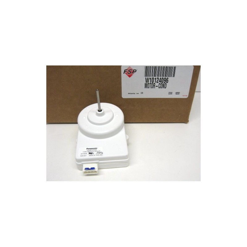 Whirlpool W10124096 Genuine OEM Condenser Fan Motor for Refrigerators