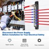 Buhobha 150A 12V/48V Heavy Duty Power Distribution Busbar - Bus
