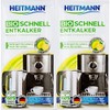 HEITMANN Organic Quick Descaler, Ecological Descaling of Coffee Machines and