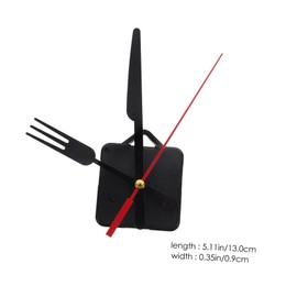 Gatuida 1 Set DIY Clock Mechanism Replacement Kit Silent Quartz Movement Parts for Home Wall Clocks High Precision Repair