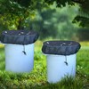 Rain Butt Net, Pack of 2, 95 cm, Adjustable Rain