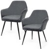 Dining Chair Slipcover Set of 2 Elastic Chair Covers with
