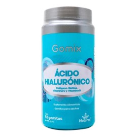 Gomix, Acido Hialurónico,adulto, 50 Gomitas 4.5g C/u Sabor Sin Sabor