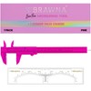 BRAWNA 1 Pc Brow Pro Measuring Tool with 1 Eyebrow