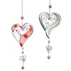 Formano Tiffany Window Hanging Heart Hanging Decorative Hanging Glass Picture