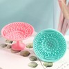 Ipetboom Limpiador de Brochas de Maquillaje 6 Piezas Almohadillas de