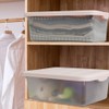 Ucake 14 Quart Plastic Storage Boxes Containers Bins with Lids,
