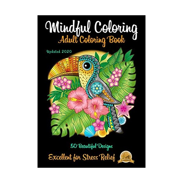 ADULT COLORING BOOK: Helps Reduce Anxiety, Depression, PTSD and Many