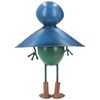 Frog Decor Cartoon Frog Sculpture Wrought Iron Animal Sculpture Garden