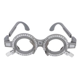 Optical Trial Lens Frame Professional Adjustable Trial Frame for Opticians Hospitals Schools Pupillary Distance 58mm/2.3in