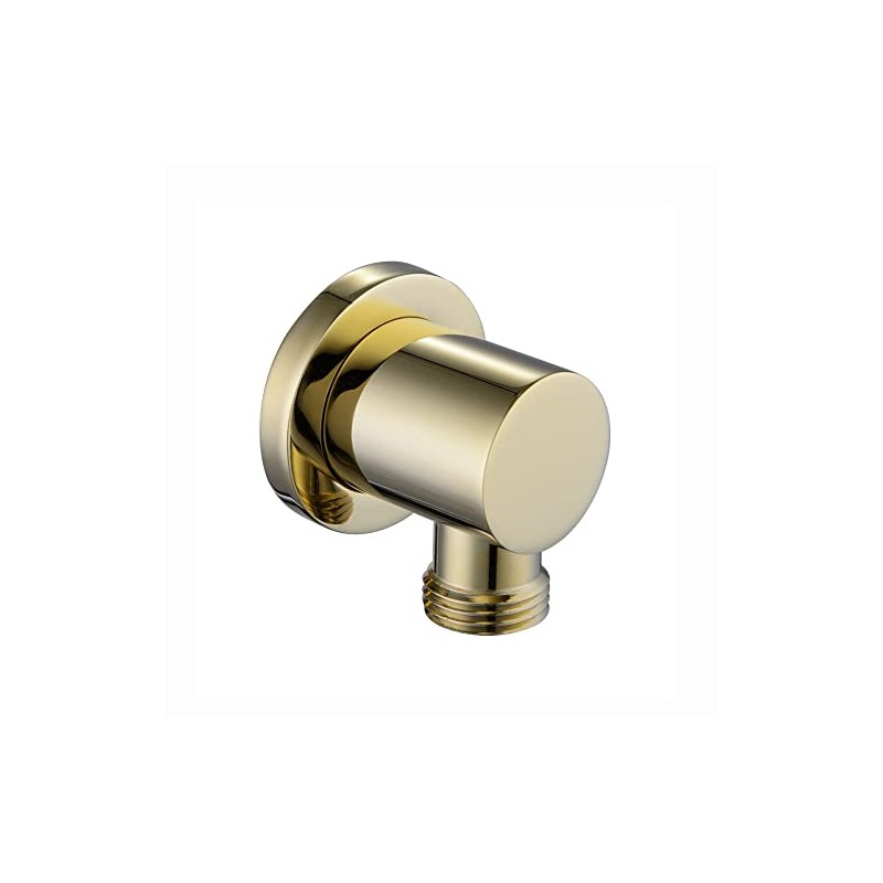 ENKI L08 Brass English Gold Hand Shower Outlet Wall Valve