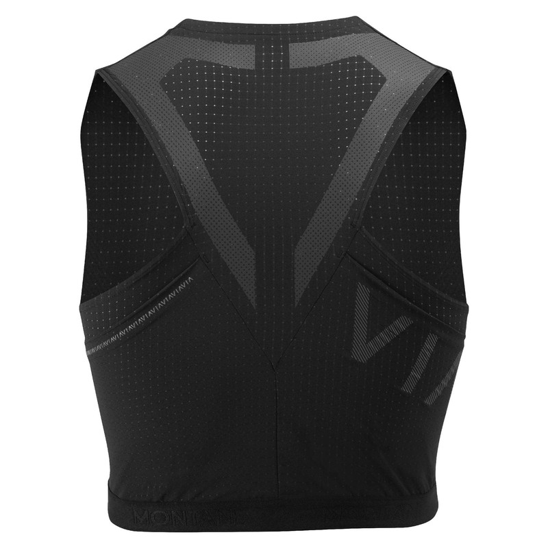 Montane Gecko Ultra V Running Pack - AW22, black, Hiking