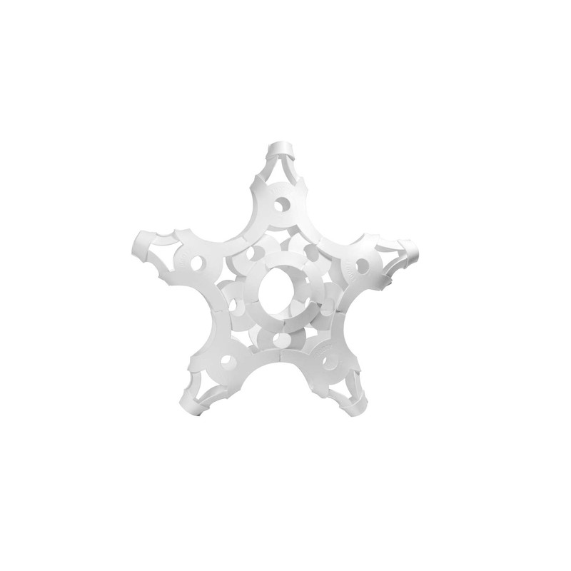 FOOOTY 001W Faltbarer Ball Weiss