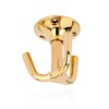 NKlaus Maritime Swivel Ceiling Hook 4.5 cm Triple Brass Gold