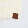 C.C Exclusives Cable Knit Beanie - Sombreros de gorro grueso,