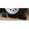 HAUL MASTER Heavy Duty Rubber Wheel Chocks Set of 4