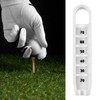 Enwye Golf Tee Height Adjuster, 6 Settings Plastic Adjustments Tee
