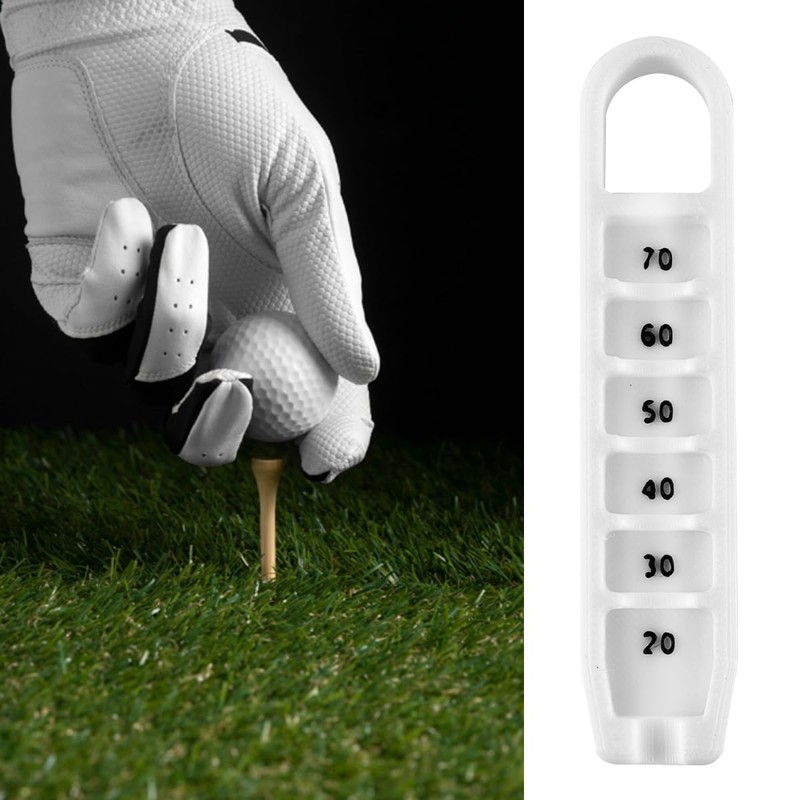 Enwye Golf Tee Height Adjuster, 6 Settings Plastic Adjustments Tee
