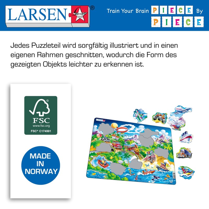 Larsen Jigsaw Puzzle 18 pieces -