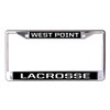 West Point Lacrosse Chrome License Plate Frame