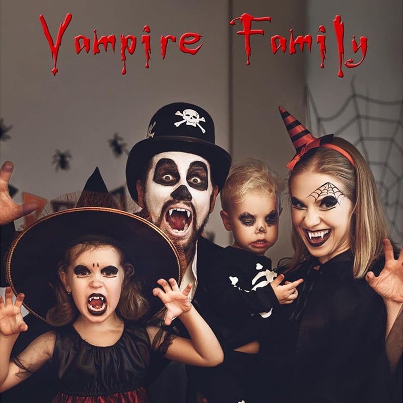 GOODCHI Vampire Fangs, Vampire Fangs, Cosplay Costume, Props Devil, Dentures,