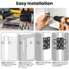 ZIUZI 16 Pcs Small Stainless Steel Door Hinges, 2 inch