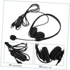 SEWACC Office Headphones with Noise Reduction Wired Headset with Built