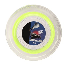 POWERTI Badminton Racquet String High Elasticity Wear Resistant Resin Fibre Replacement Line for Repair Fluorescent Green