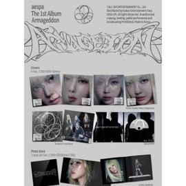 aespa Armageddon 1st Album Contents+Tracking Sealed (My Power Random Version)