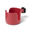 Medline Universal Cup Holder, Red - Versatile Mobility Accessory for