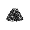 BlackButterfly Children's Vintage 1950s Girls Swing Circular Skirt - Full