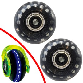 RANGS Lipstick Jets Genuine Replacement Wheels (2 Pieces) Blue Light