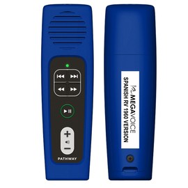 Spanish Reina Valera 1960 (RVR60) MegaVoice Handheld Audio Bible Player (RVR60-Pathway)