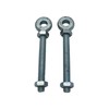 Adjustable Swing Gate Hinge Eyebolts & Nuts X2 (M16 X