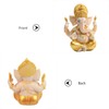 Ganesha God of India Gold Ganesha Elephant Object Interior Good