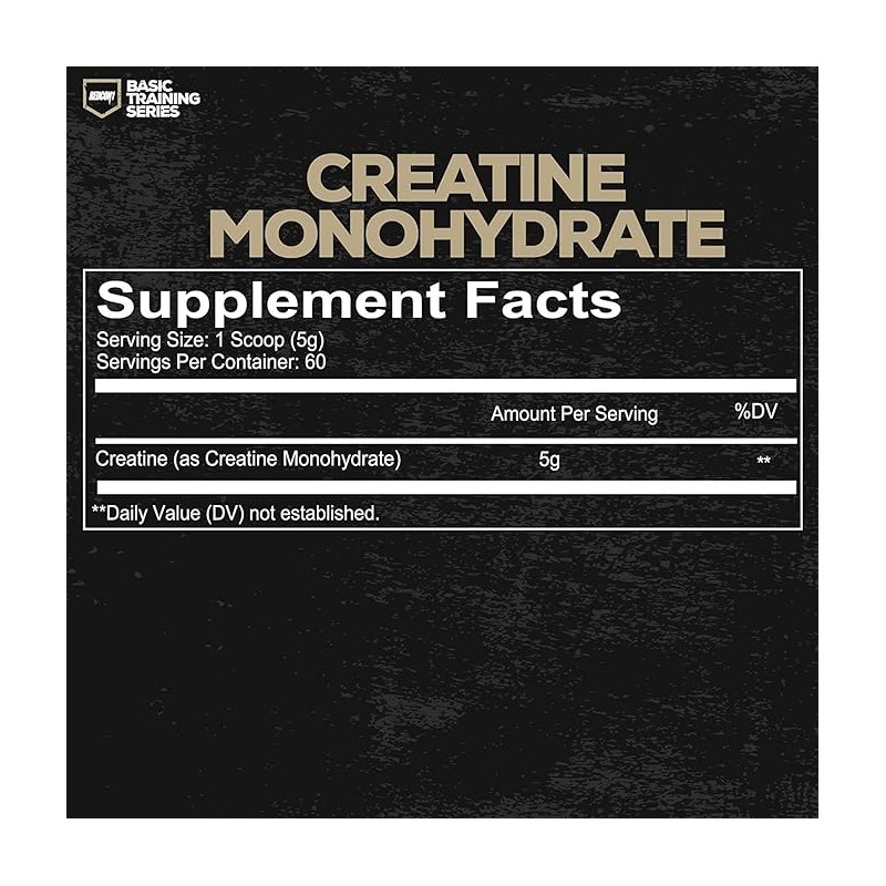 REDCON1 CREATINE MONOHYDRATE Muscle Recovery 60 Servings 5G Per Serving